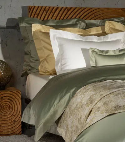 Celso De Lemos Bourdon Super King Duvet Cover In Brown
