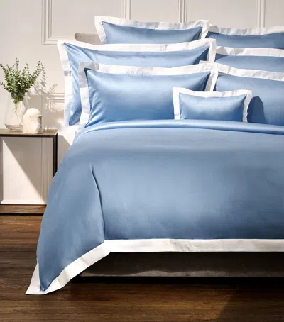 Celso De Lemos Emma Super King Duvet Cover In Blue