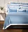 Celso De Lemos Emma Super King Flat Sheet In Blue