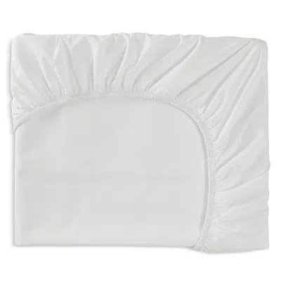 Celso De Lemos Estrela Fitted Sheet, Queen In White
