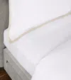Celso De Lemos Estrela King Fitted Sheet In White