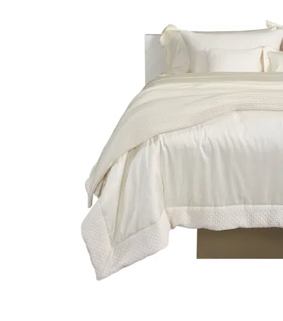 Celso De Lemos Prince King Bedspread In White