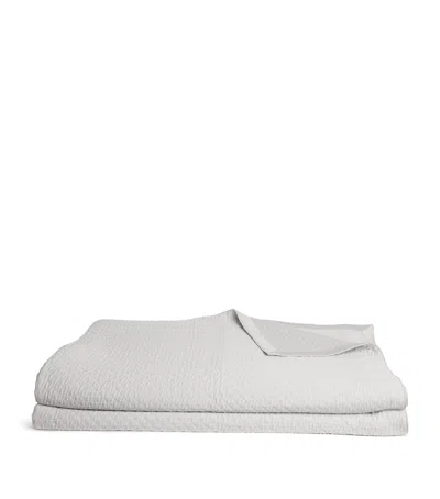 Celso De Lemos Prince Super King Bedspread In White