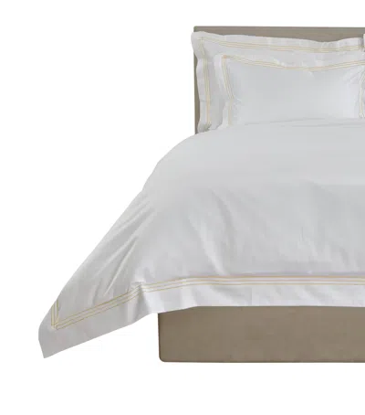 Celso De Lemos Quadra King Duvet Cover In Gold