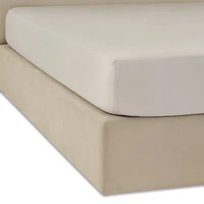 Celso De Lemos Secret Fitted Sheet, Queen In Neutral