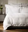 Celso De Lemos Versailles King Duvet Cover In White