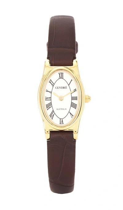 Cendré Emmeline Watch In Brown