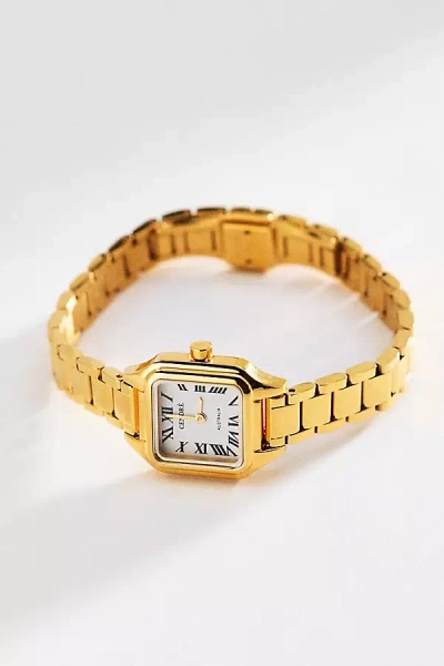 Cendré Hugo Watch In Gold