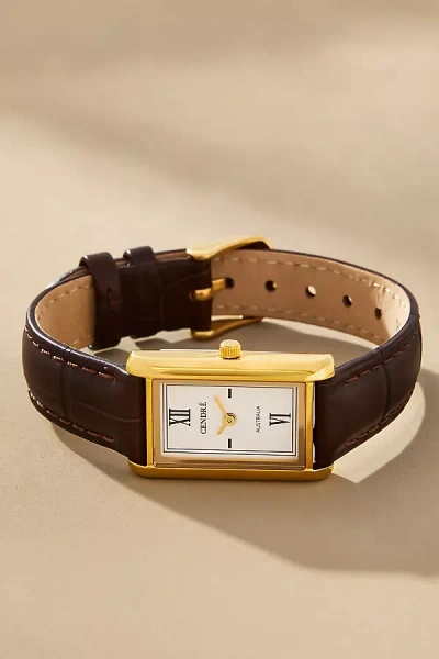 Cendré Kelly Rectangle Watch