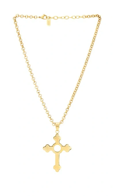 Cendré La Sainte Necklace In Metallic Gold