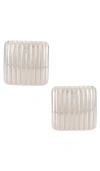 Cendré Mara Earrings In Silver