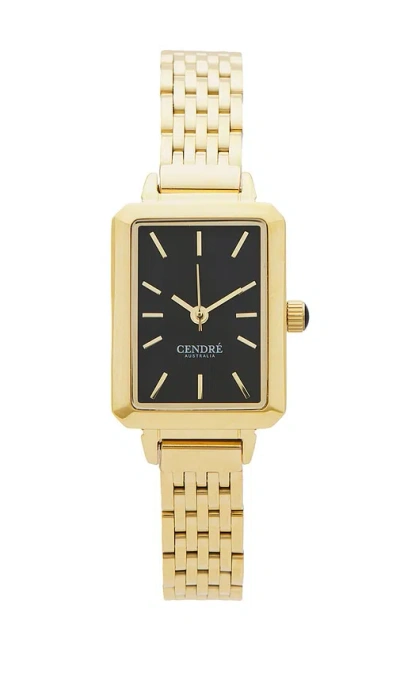 Cendré Mason Watch In Metallic Gold