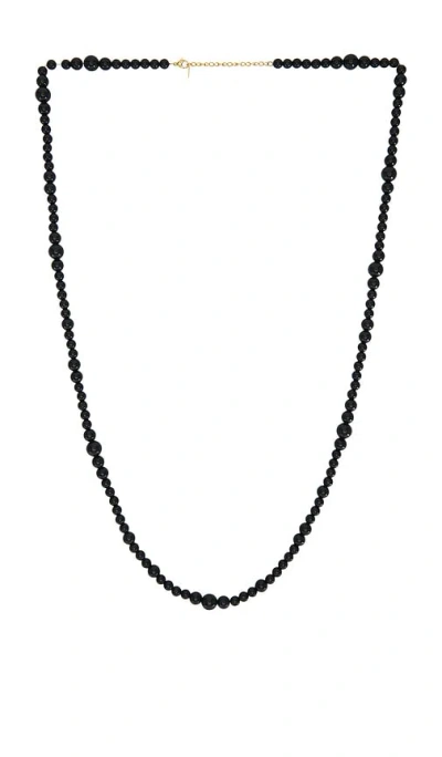 Cendré Serphina 비드 목걸이 In Black