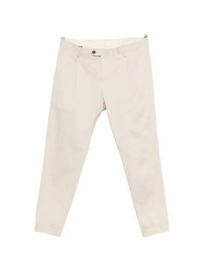 Cenere Button Trousers In Neutral