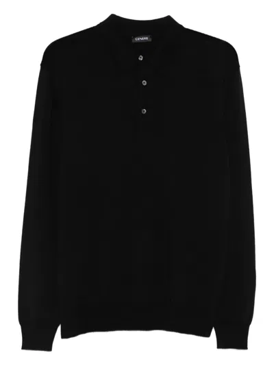 CENERE BUTTONED POLO SHIRT