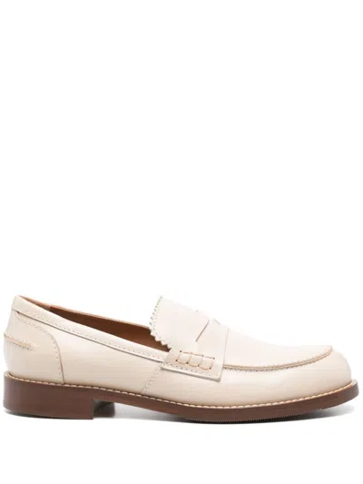 Cenere Calzature Flat Shoes In White