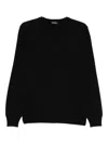 Cenere Maglieria Sweaters In Black