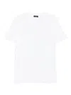 Cenere Crew-neck T-shirt In White