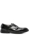 Cenere Monk-schuhe Mit Doppelter Schnalle In Black