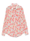 Cenere Abstract-print Shirt In White