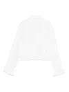 Cenere Embroidered Blouse In White
