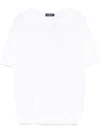 Cenere Knitted T-shirt In White