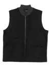 Cenere Zip-up Patch-pocket Vest In Multi