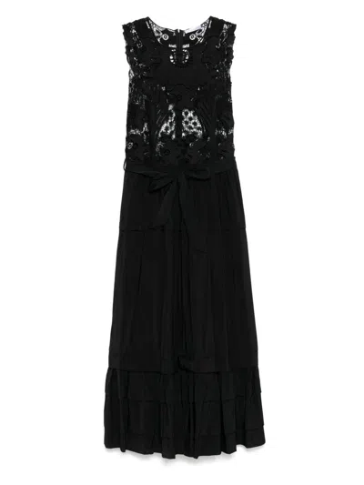 Cenere Gblong Dress With Inserts