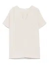 Cenere Gbt-shirt With Embossed Workmanship