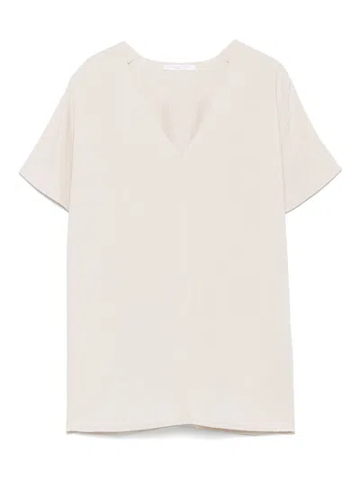 Cenere Gbt-shirt With Embossed Workmanship