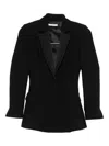 Cenere Gb Black Single-breasted Jacket In Black