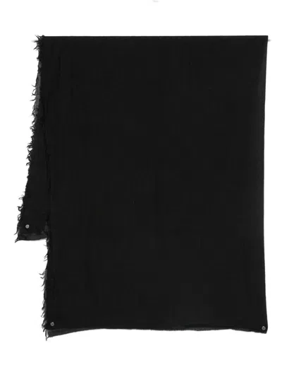 Cenere Maglieria Scarfs In Black