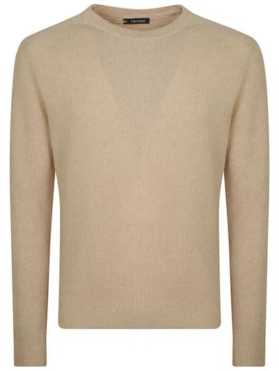 Cenere Maglieria Sweaters In Beige