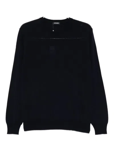 Cenere Maglieria Sweaters In Blue