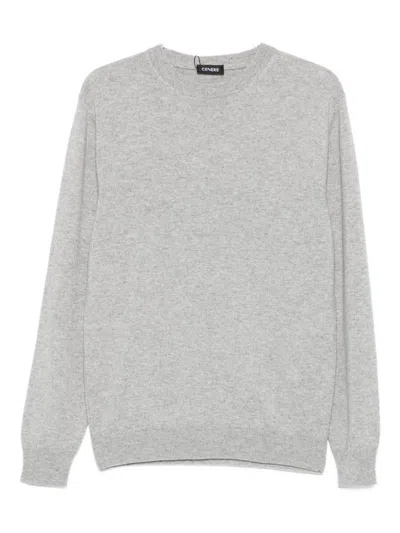 Cenere Maglieria Sweaters In Gray