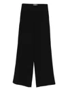 Cenere Maglieria Trousers In Black