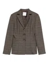 Cenere Gb Single-breasted Three-button Jacket In Gray