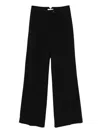 Cenere Pressed-crease Tailored Trousers In Black