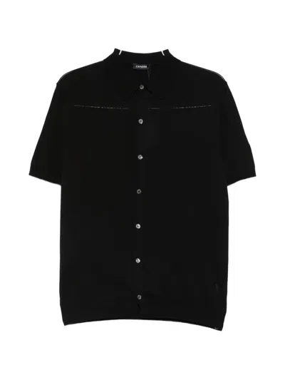 Cenere Short-sleeves Shirt In Black