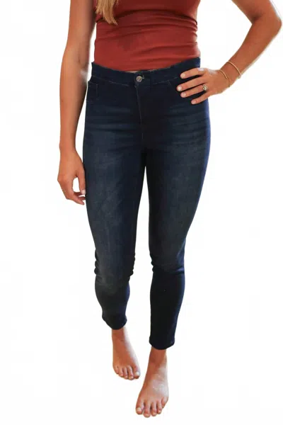 Cenia Signature Style Skinny Jeans In Indigo In Blue