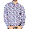 Centenario Casual Long Sleeve Shirt In Blue In Blue