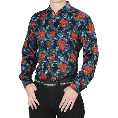Centenario Casual Long Sleeve Shirt In Multicolor