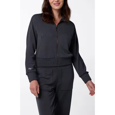 Centerline Athletics Active Lifestyle You Know You Play Full Zip Jacket In Blue