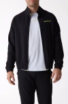 Centerline Athletics Courtside Track Jacket In Black