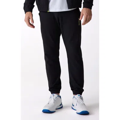 Centerline Athletics Courtside Track Pants In Black