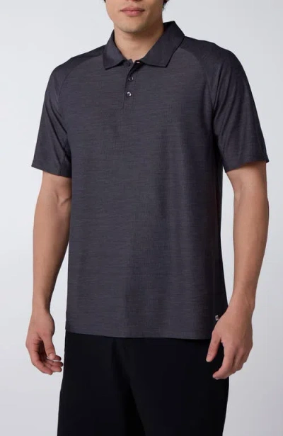 Centerline Athletics Cross-sport Tech Pique Polo In Blue