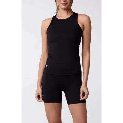 Centerline Athletics Essential Fitted Tank In Black