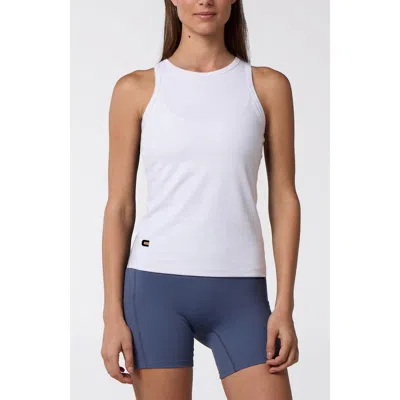 Centerline Athletics Essential Fitted Tank In Yellow