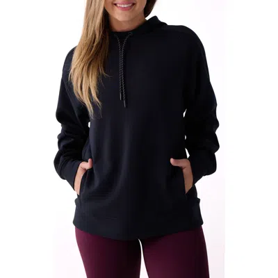 Centerline Athletics Hooded Sweatshirt In Black