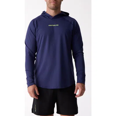 Centerline Athletics Layering Hoodie Men's In Midnight Dusk At Nordstrom, Size Xx-large